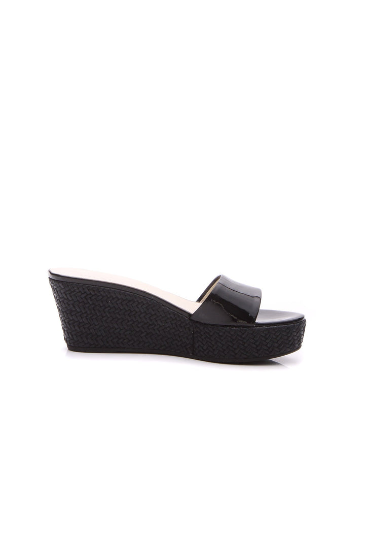 Woven Wedge Sandals - Size 38
