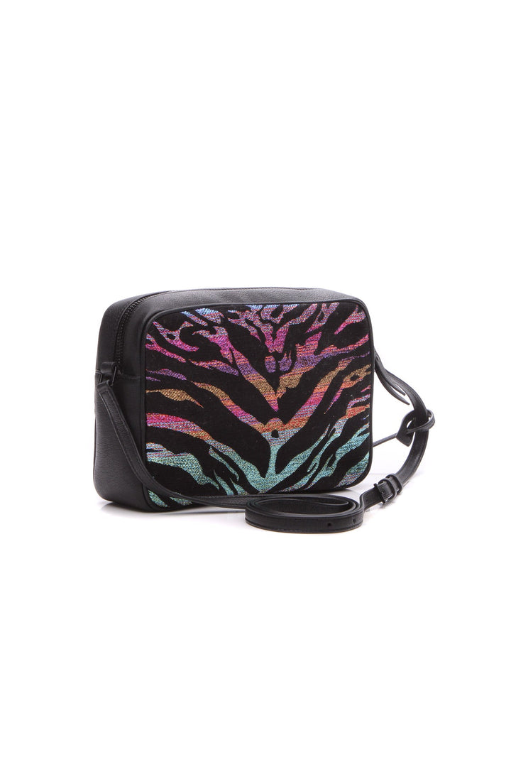 Metallic Tiger Stripe Lou Camera Bag