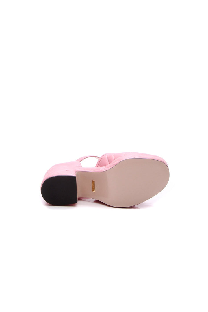 GG Marmont Platform Sandals - Size 36