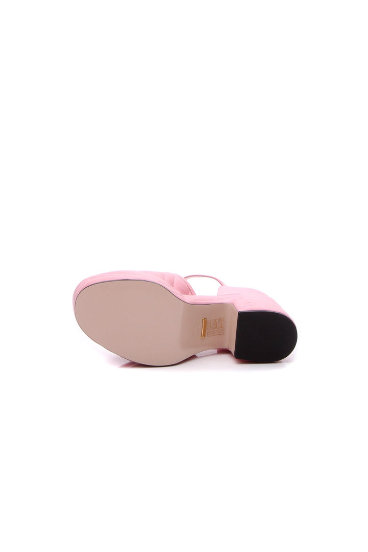 GG Marmont Platform Sandals - Size 36