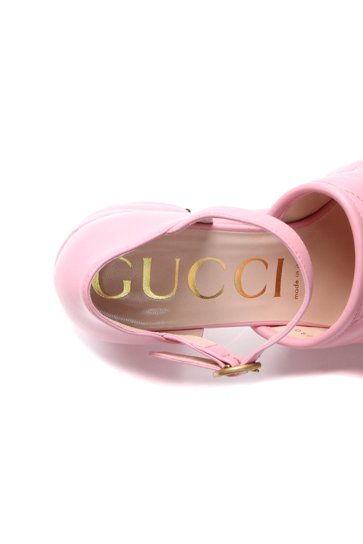 GG Marmont Platform Sandals - Size 36