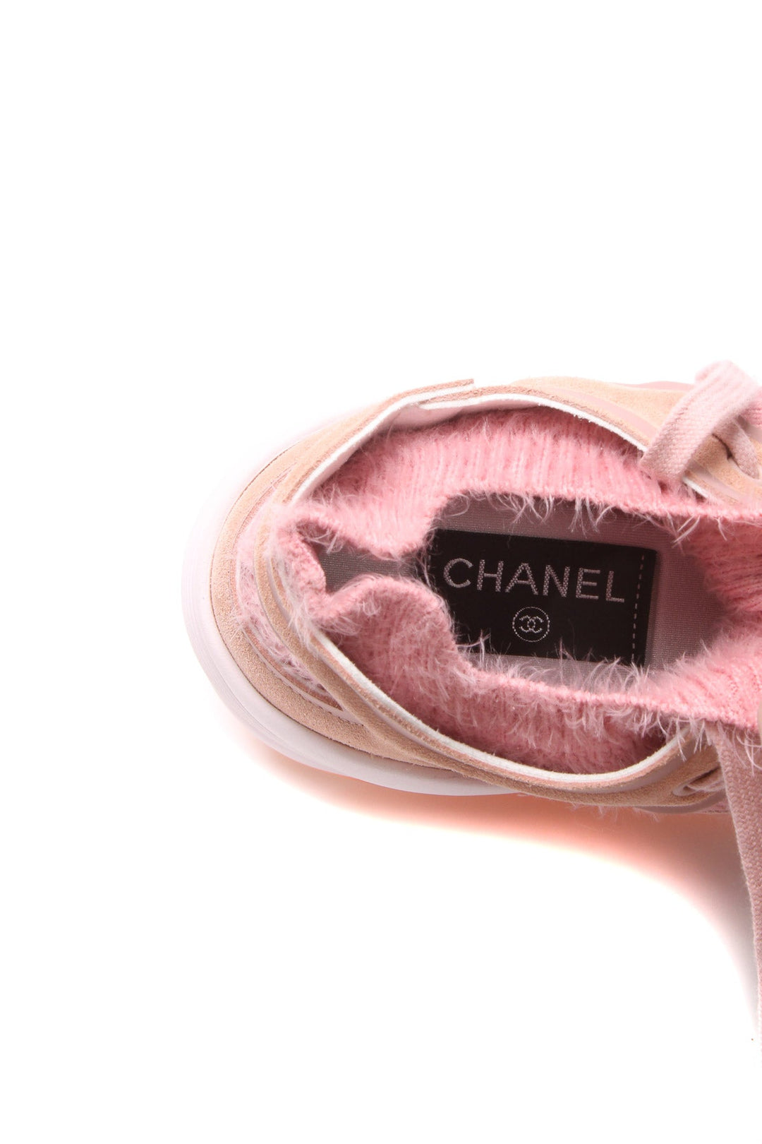 Fuzzy CC Sneakers - Size 37.5