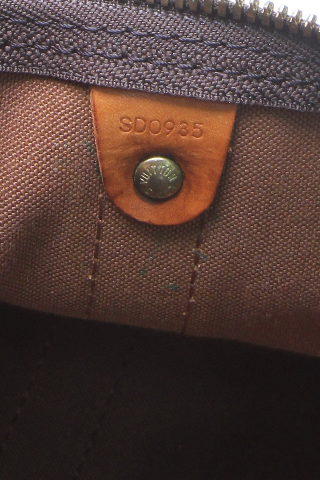 Vintage Keepall 55 Travel Bag