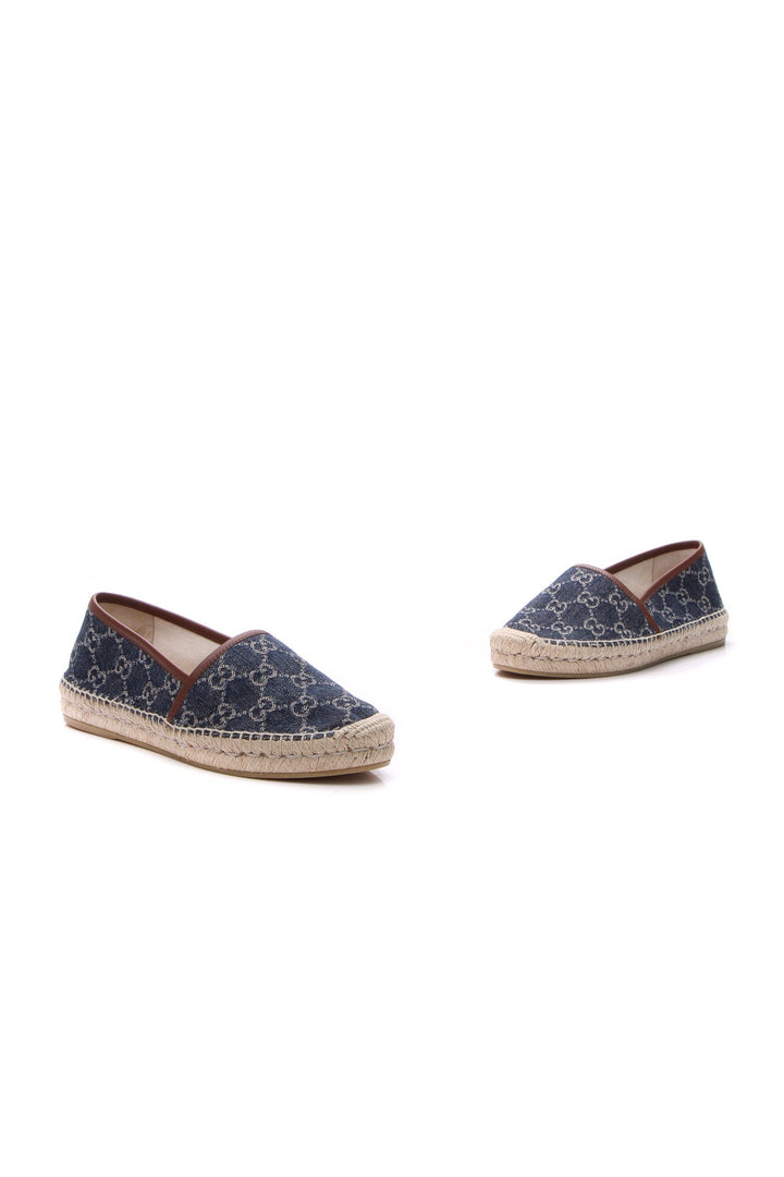 Jacquard Espadrille Flats - Size 38.5