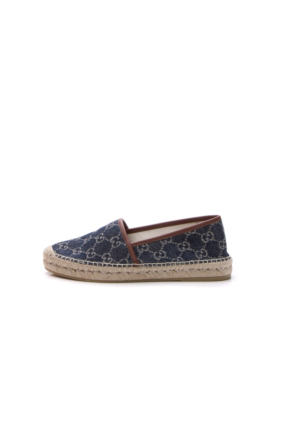 Jacquard Espadrille Flats - Size 38.5