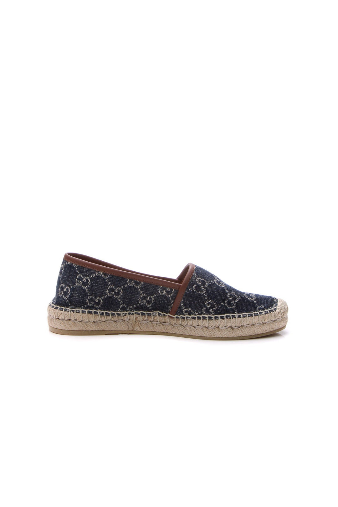 Jacquard Espadrille Flats - Size 38.5