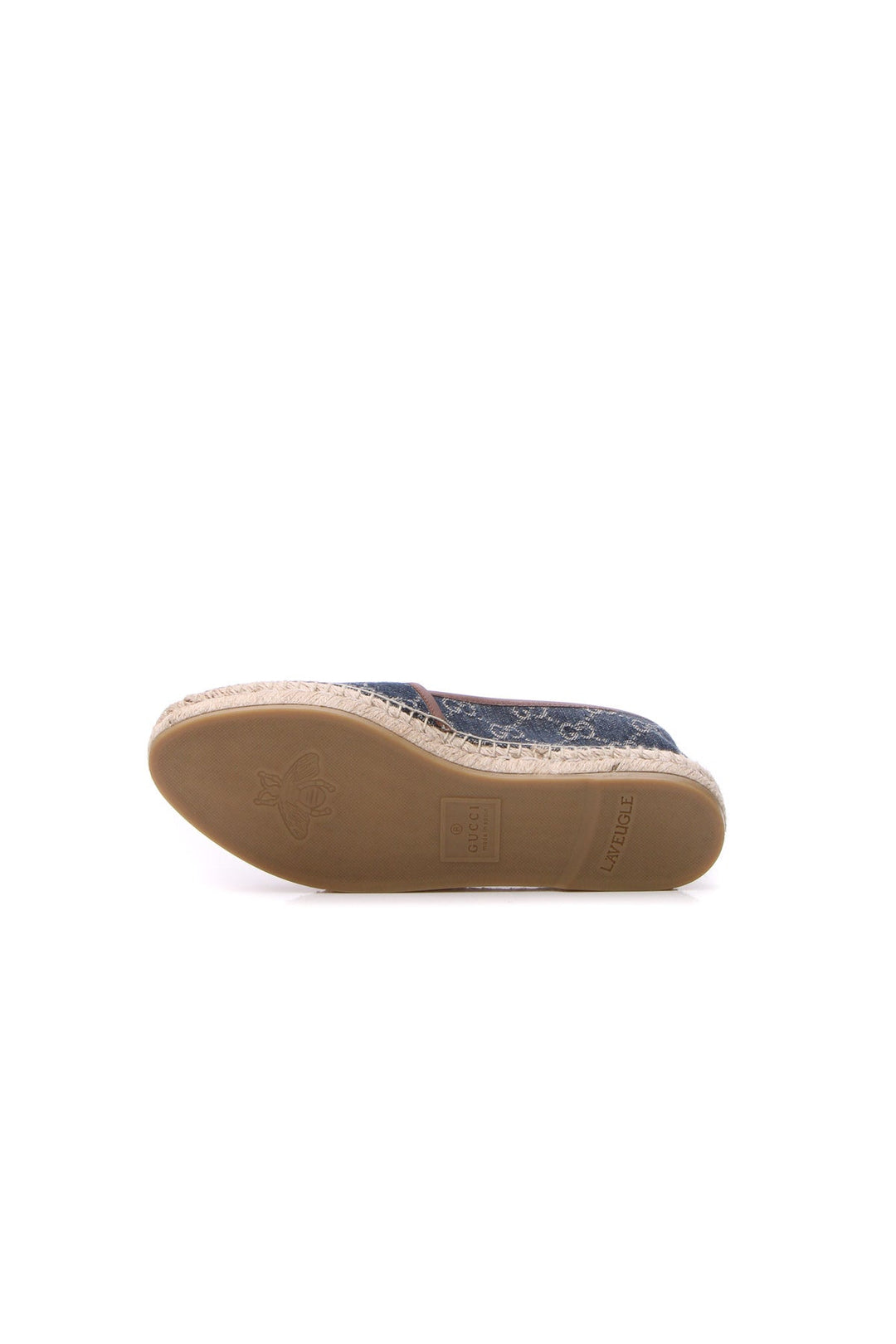 Jacquard Espadrille Flats - Size 38.5