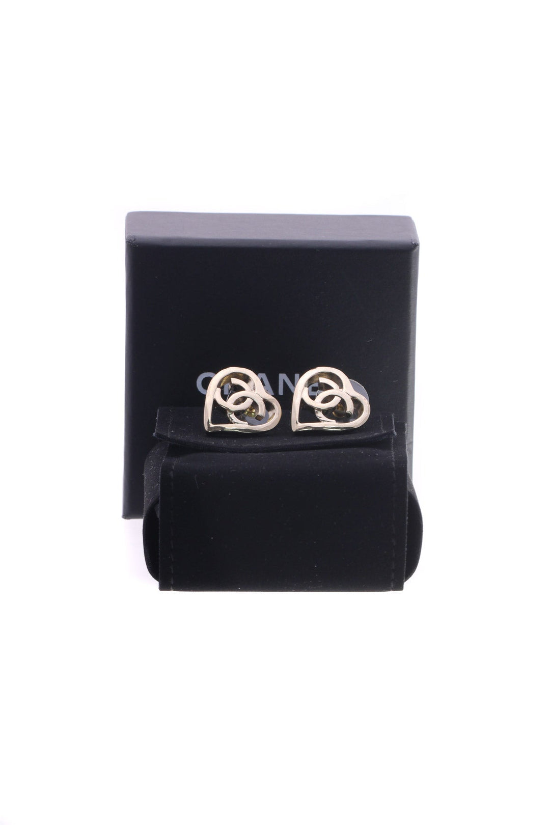 CC Coco in Love Heart Earrings