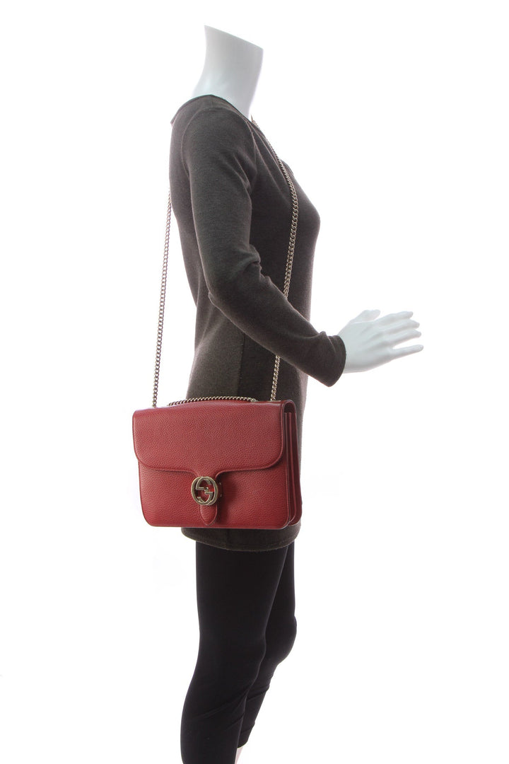 Dollar Interlocking G Shoulder Bag