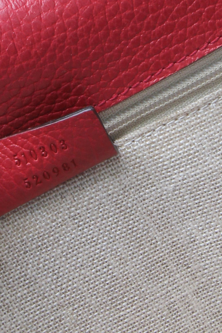 Dollar Interlocking G Shoulder Bag