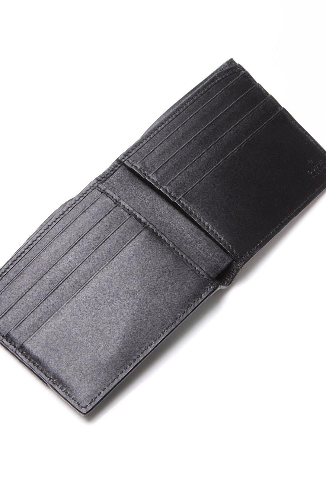 Leather Strip Bifold Wallet