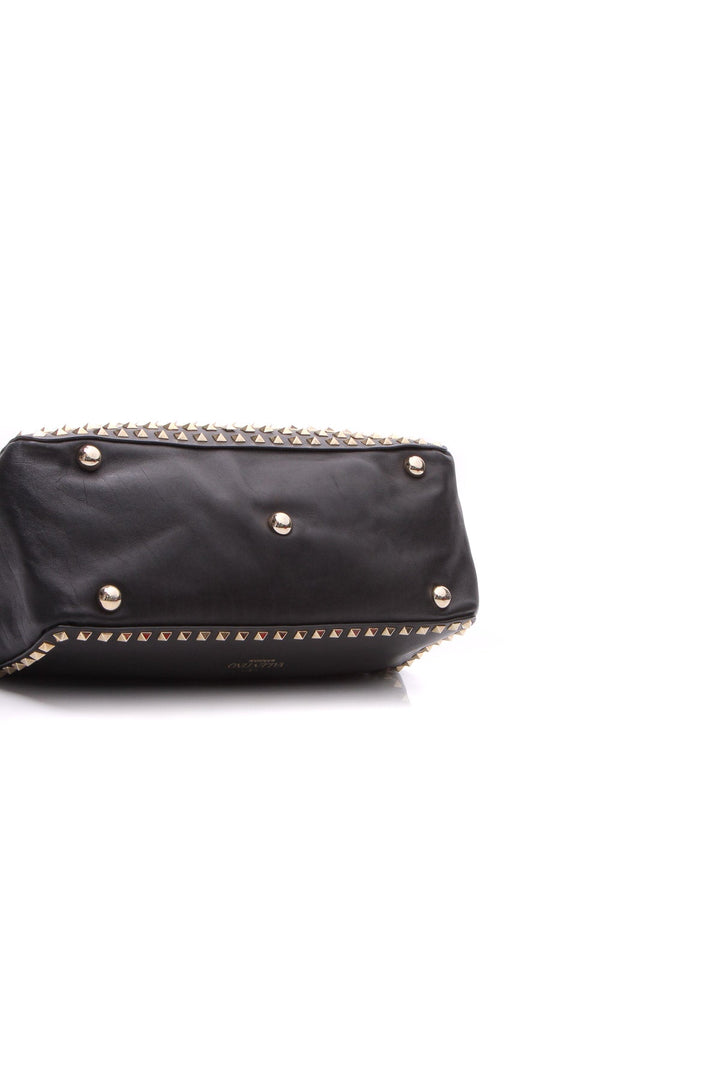 Rockstud All Over Trapeze Tote Bag