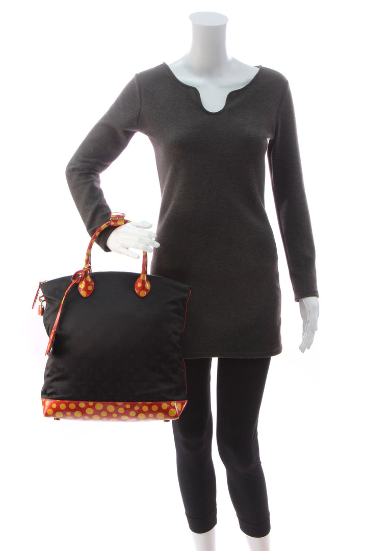 Kusama Dots Lockit Vertical MM Bag