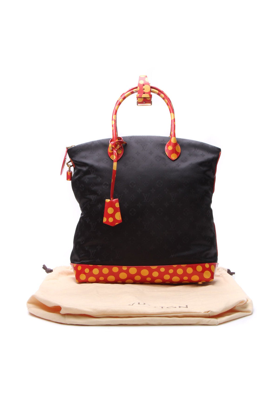 Kusama Dots Lockit Vertical MM Bag