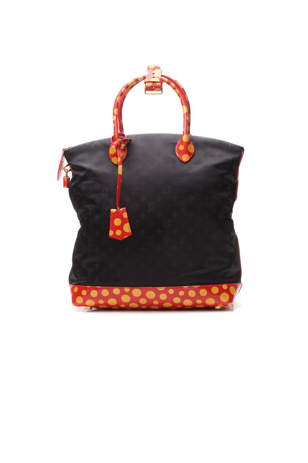Kusama Dots Lockit Vertical MM Bag