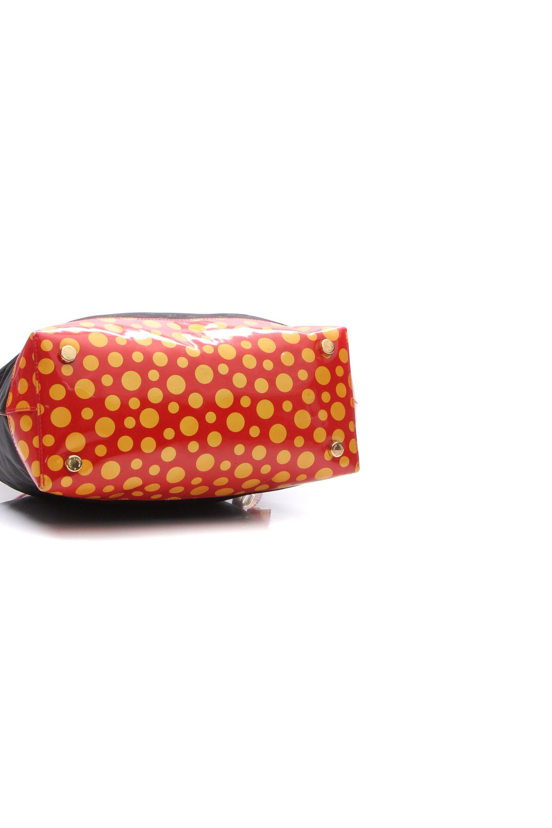 Kusama Dots Lockit Vertical MM Bag