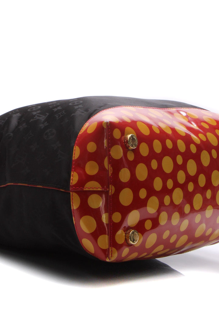 Kusama Dots Lockit Vertical MM Bag