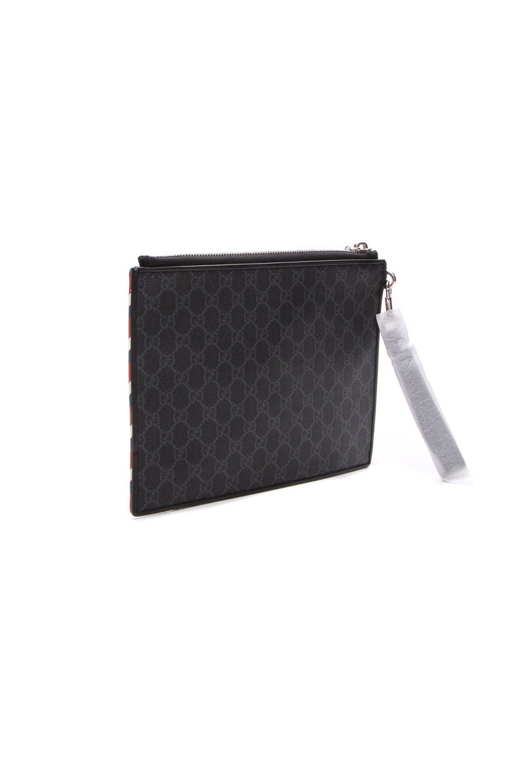 Night Courrier Zip Wristlet Pouch