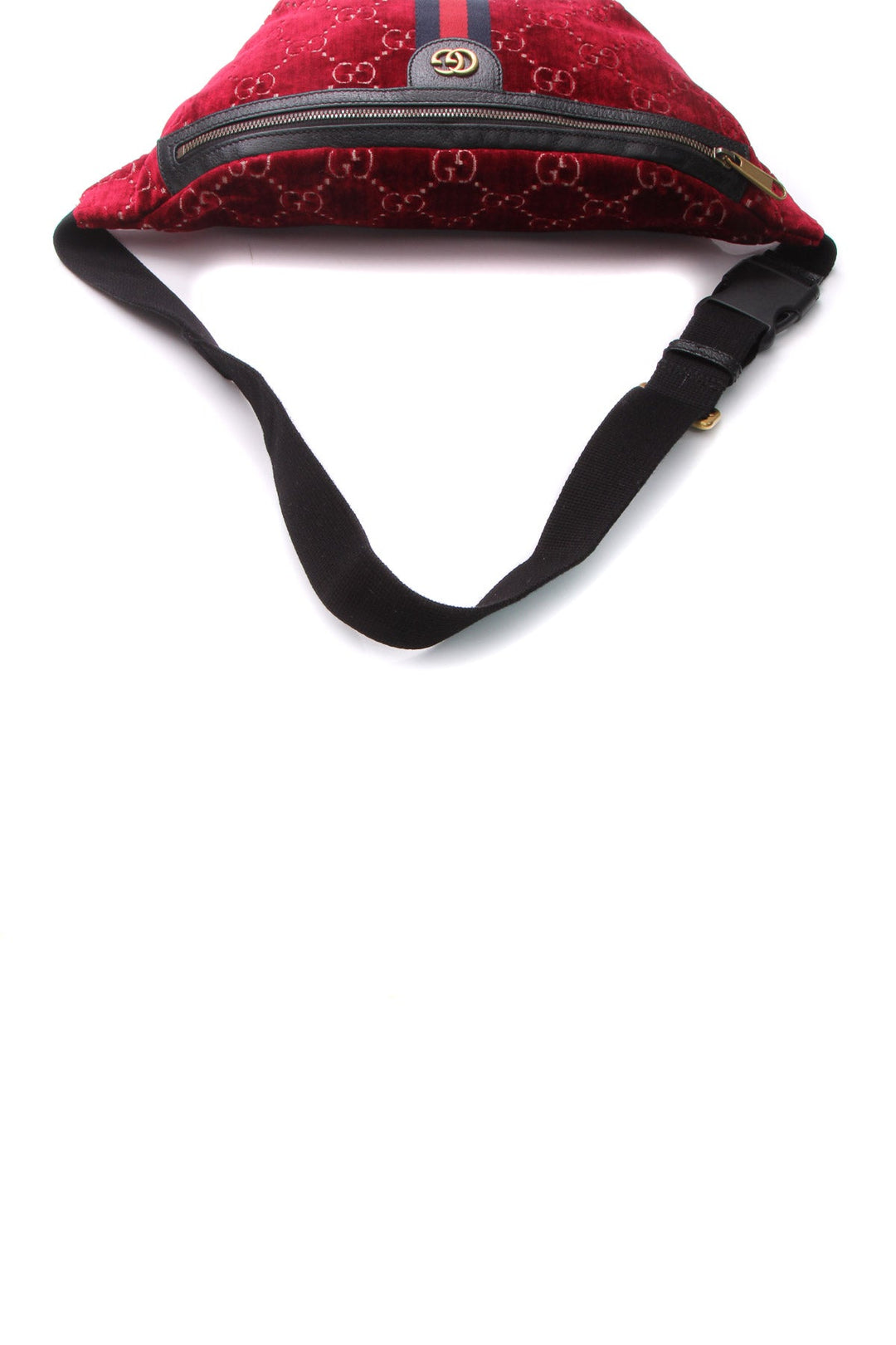 Velvet Large Web Belt Bag