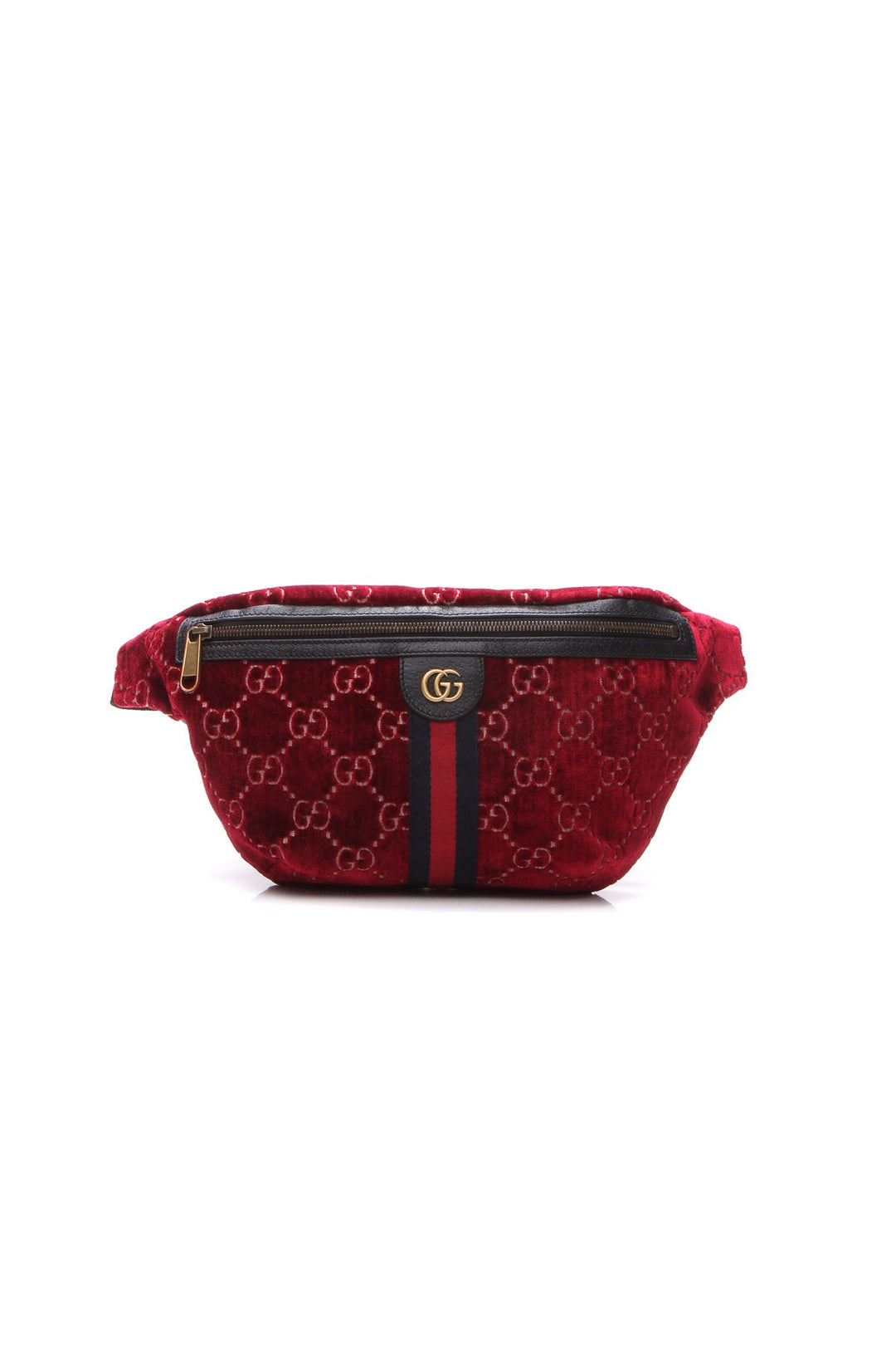 Velvet Large Web Belt Bag