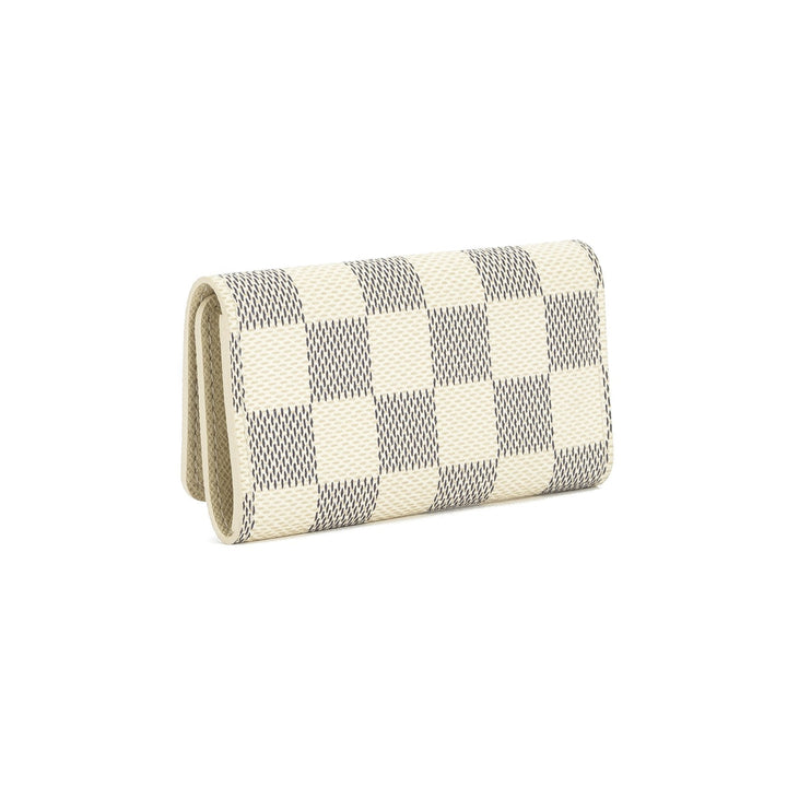L*V Damier Azur Multicles 4-key Case (Pre Owned)