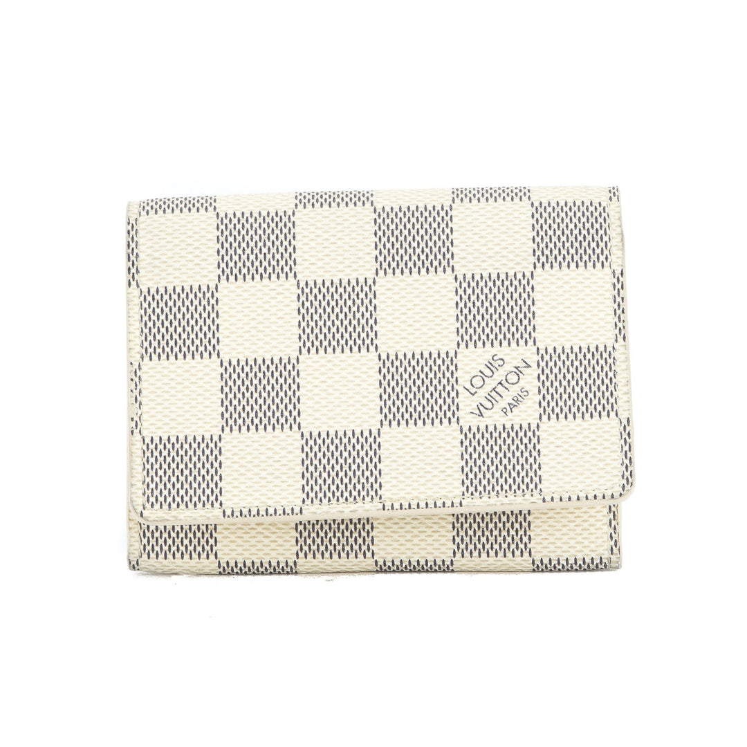 L*V Damier Azur Card Case (Indistinguishable)