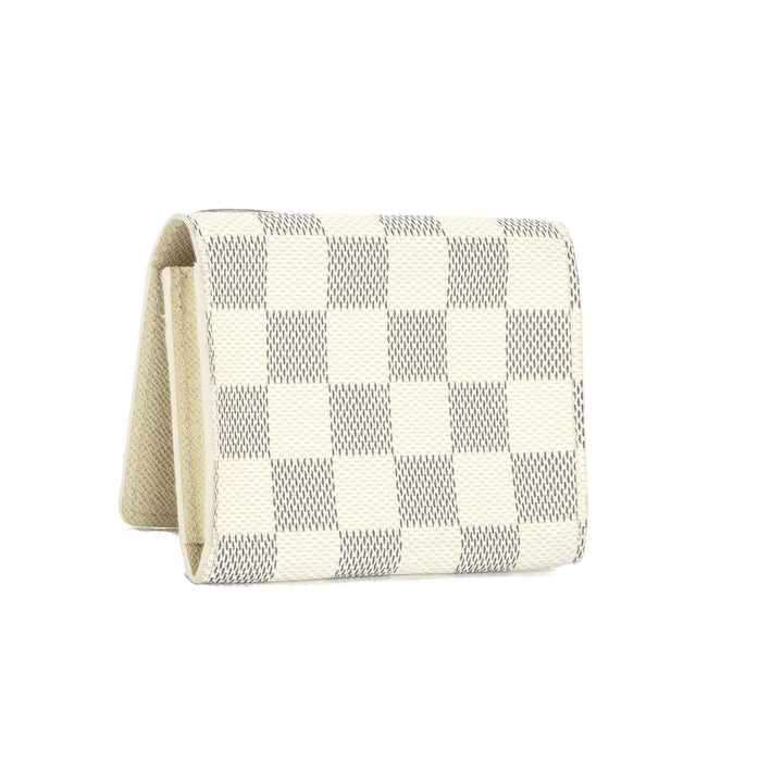 L*V Damier Azur Card Case (Indistinguishable)
