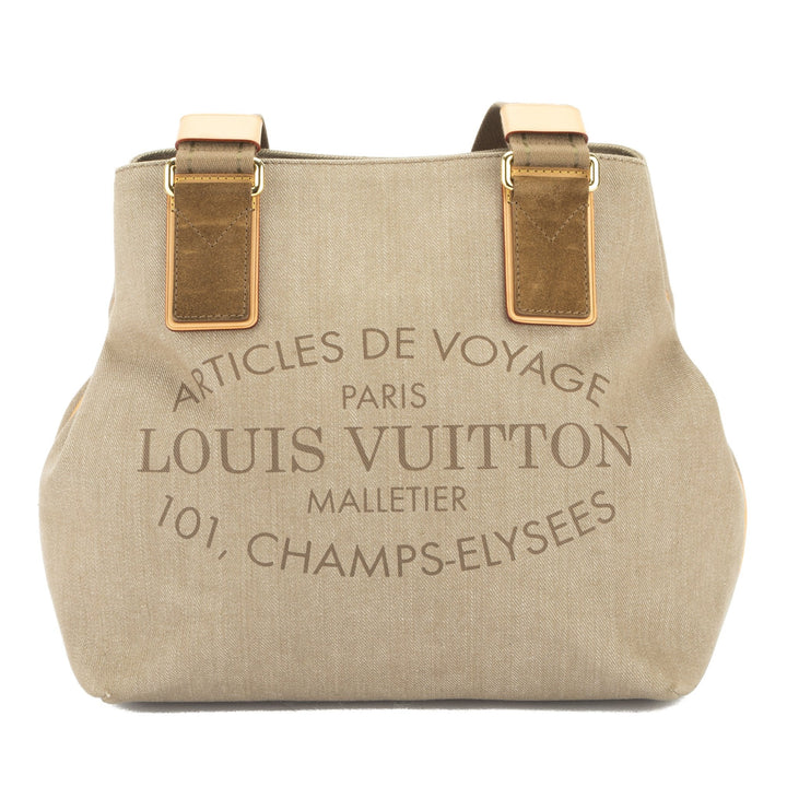 L*V Beige Plein Soleil Cabas PM Tote Bag (Pre Owned)