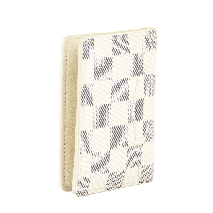 L*V Damier Azur Pocket Organiser Card Case (Indistinguishable)