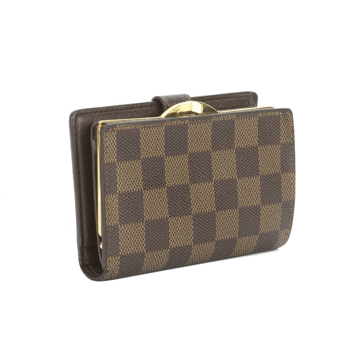 L*V Damier Ebene French Bifold Wallet (Pre Owned)