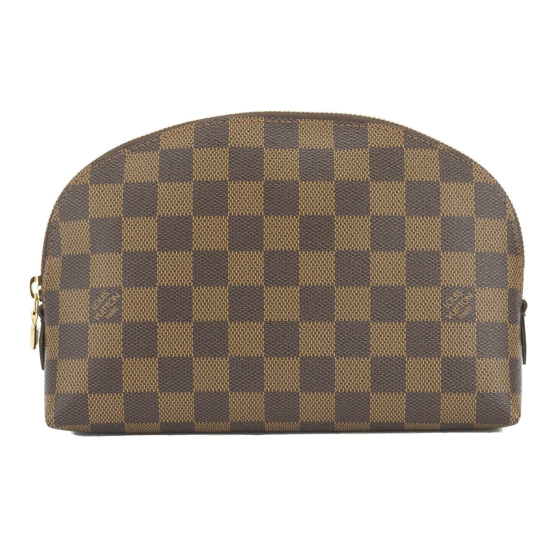 L*V Damier Ebene Cosmetic Pouch GM (Pre Owned)