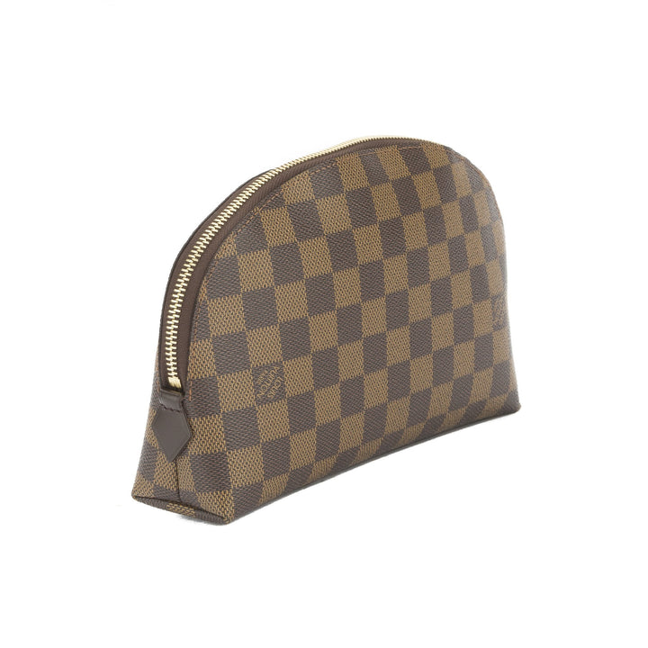L*V Damier Ebene Cosmetic Pouch GM (Pre Owned)