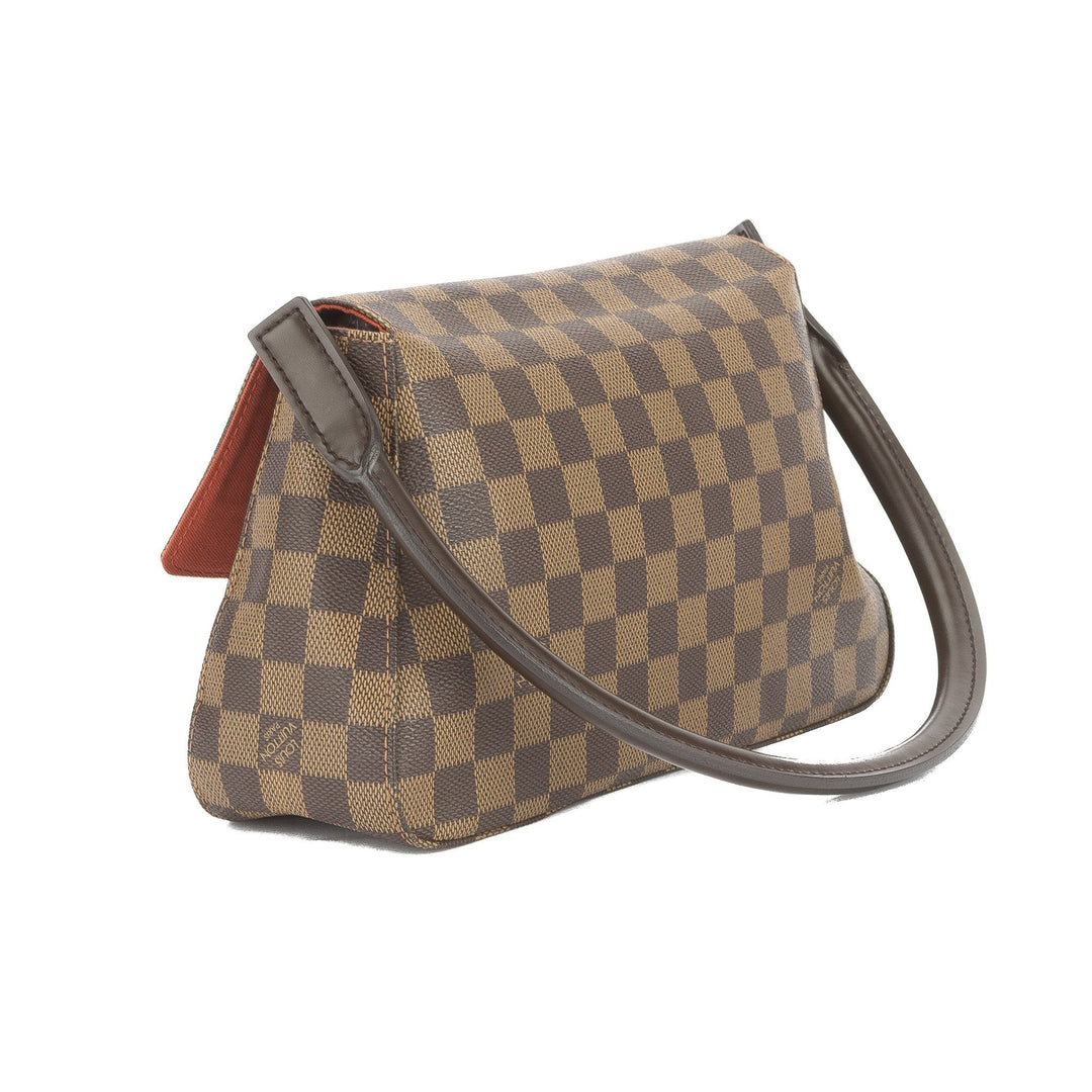 L*V Damier Ebene Mini Looping Bag (Pre Owned)