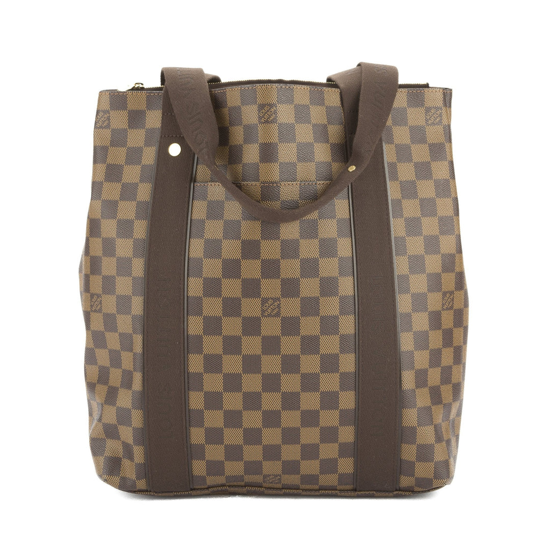 L*V Damier Ebene Cabas Beaubourg Tote Bag (Pre Owned)