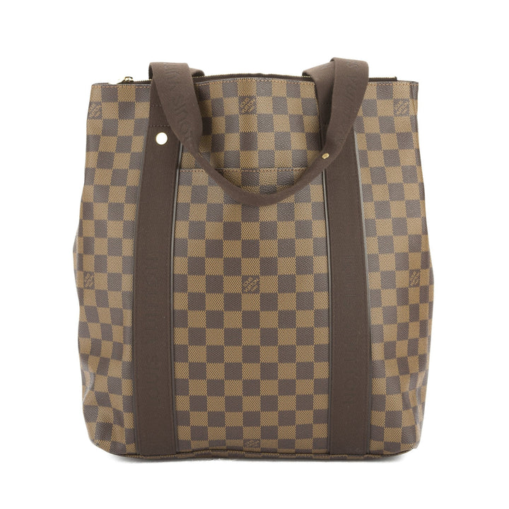 L*V Damier Ebene Cabas Beaubourg Tote Bag (Pre Owned)