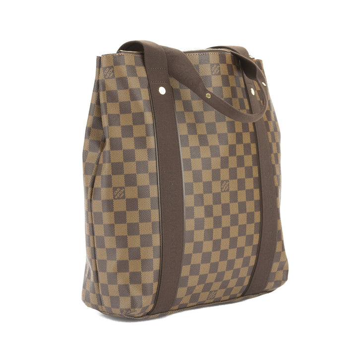 L*V Damier Ebene Cabas Beaubourg Tote Bag (Pre Owned)