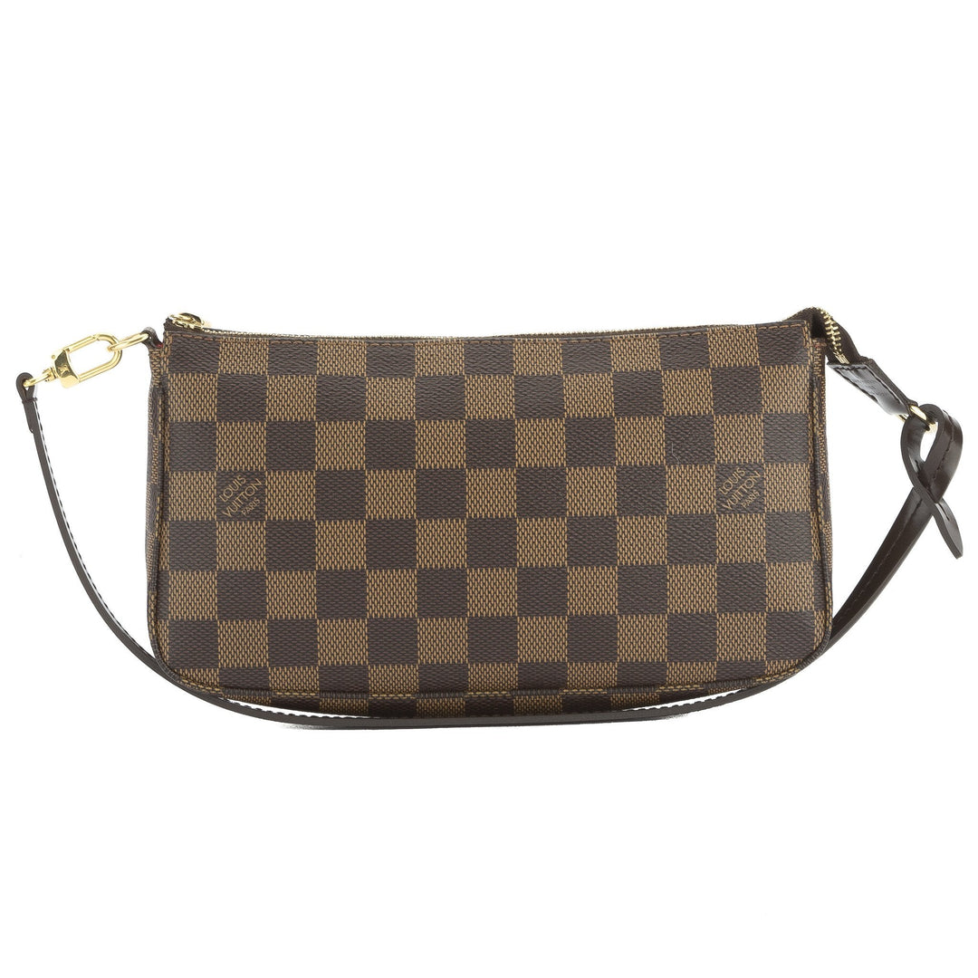 L*V Damier Ebene Pochette Bag (Pre Owned)