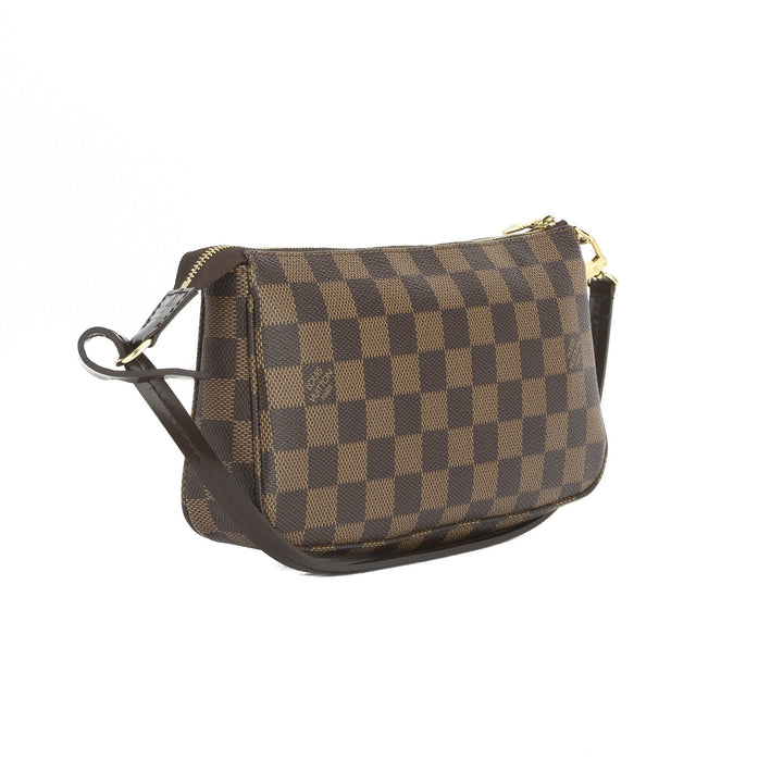 L*V Damier Ebene Pochette Bag (Pre Owned)