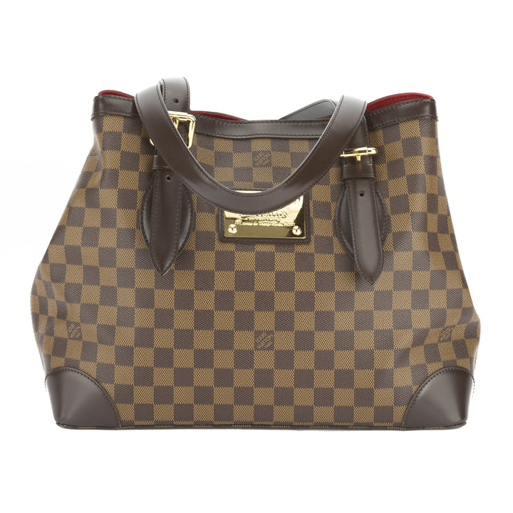 L*V Damier Ebene Hampstead MM Bag (Pre Owned)