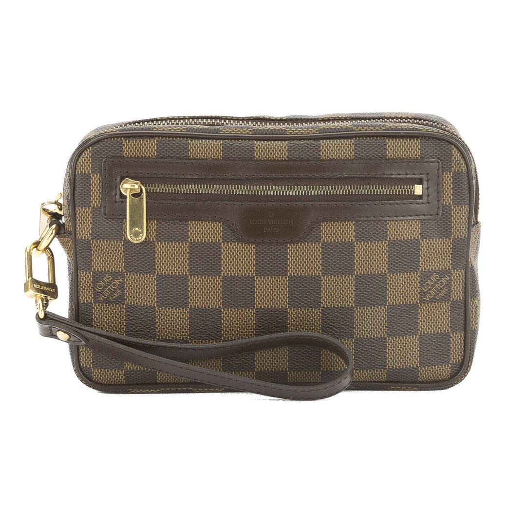 L*V Damier Ebene  Macao Clutch (Pre Owned)