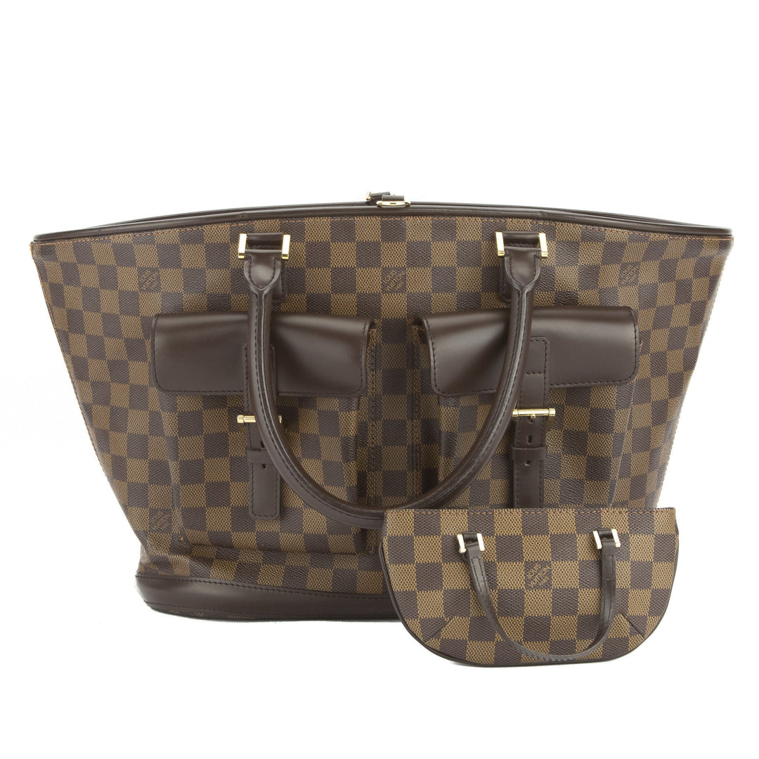 L*V Damier Ebene Manosque GM (Pre Owned)