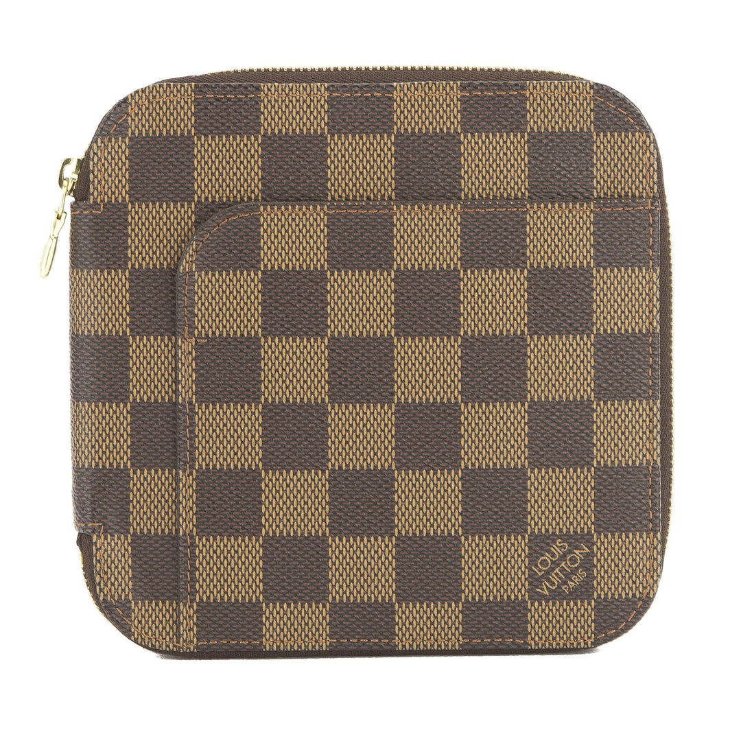 L*V Damier Ebene Business Organizer Card Case (Pre Owned)
