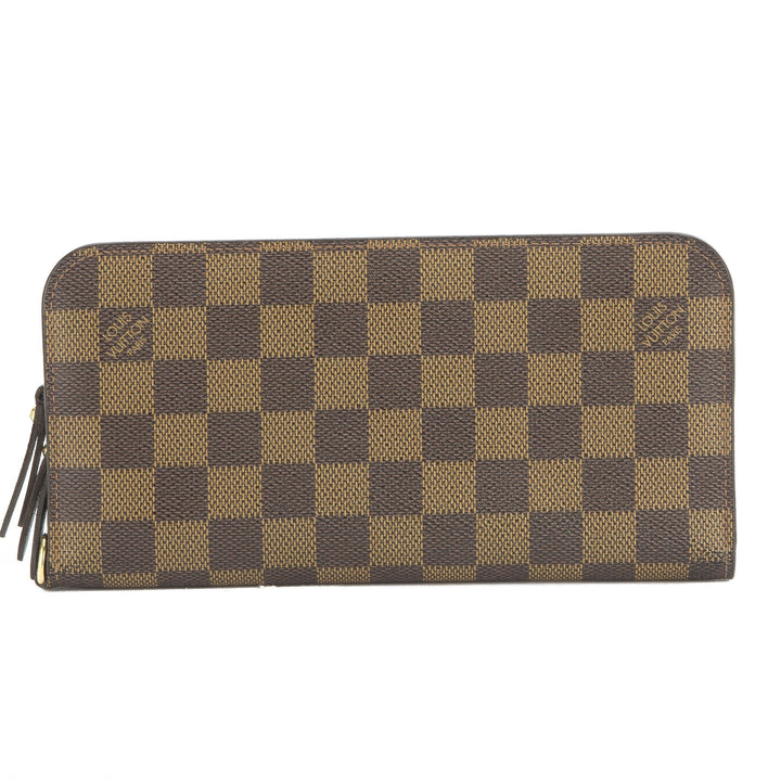 L*V Damier Ebene Portefeuille Ansoritto Wallet  (Pre Owned)