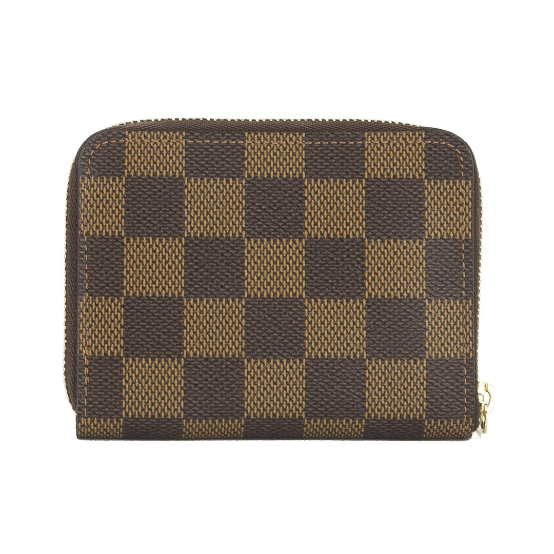 L*V Damier Ebene Zippy Coin Purse (Pre Owned)