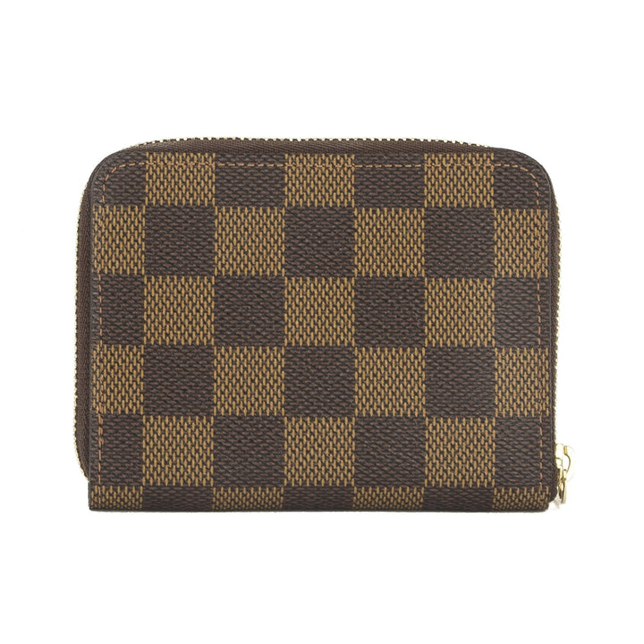 L*V Damier Ebene Zippy Coin Purse (Pre Owned)
