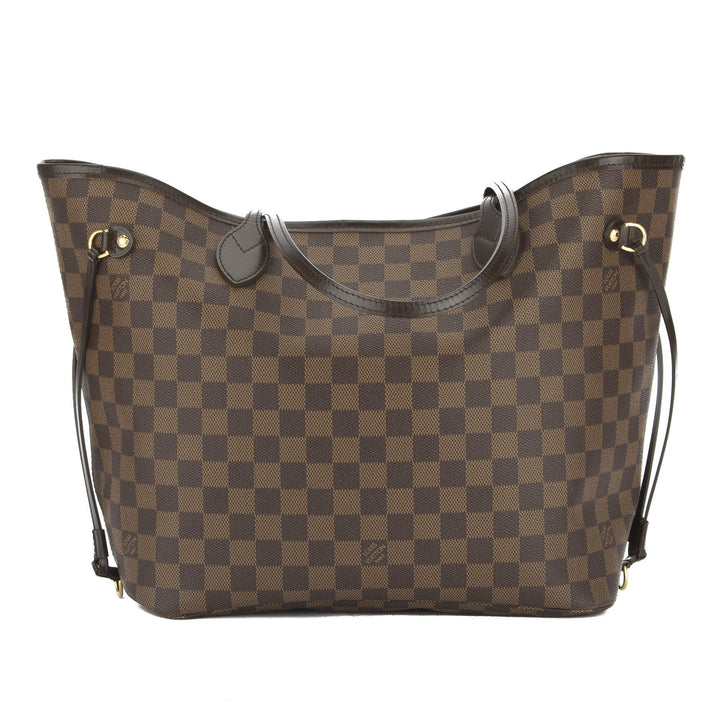 L*V Damier Ebene Neverfull MM Bag (Indistinguishable)