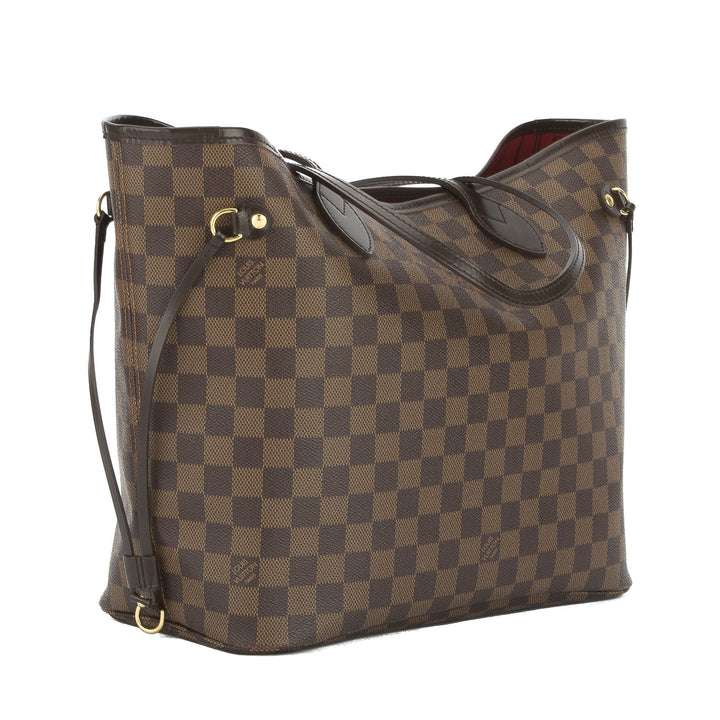 L*V Damier Ebene Neverfull MM Bag (Indistinguishable)