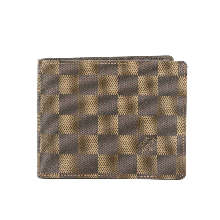 L*V Damier Ebene Florin Bifold Wallet (Pre Owned)