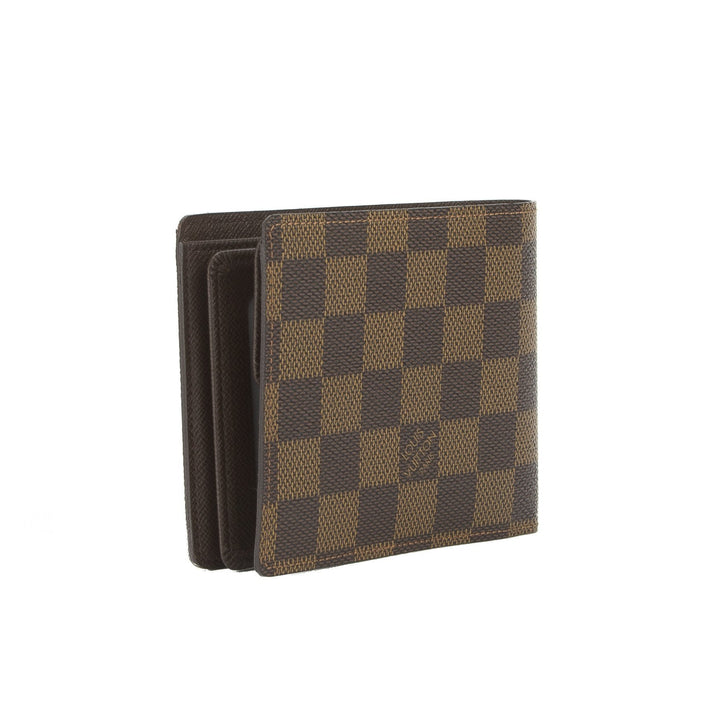 L*V Damier Ebene Florin Bifold Wallet (Pre Owned)