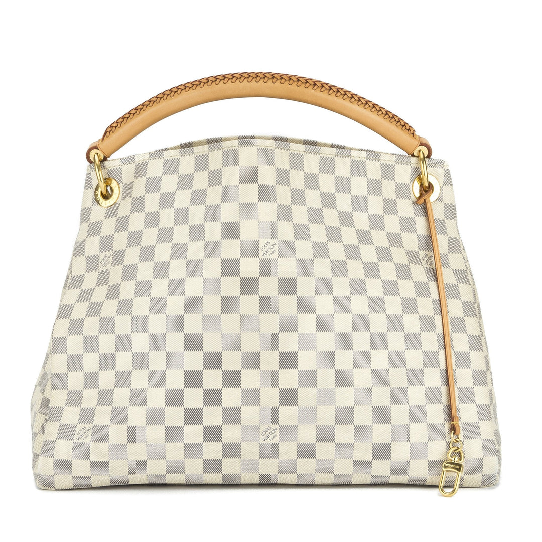 L*V Damier Azur Artsy MM Bag (Pre Owned)